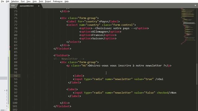 Bootstrap4 08.02 Boutons radio cases à cocher смотреть онлайн