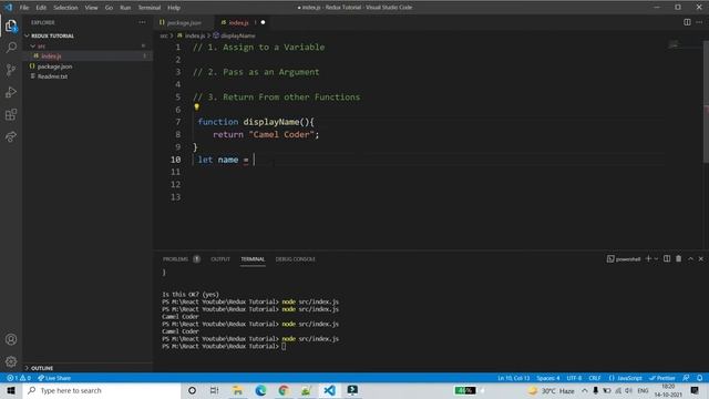 Functional programming in javascript || Redux tutorial in hindi || #reduxtutorial смотреть онлайн