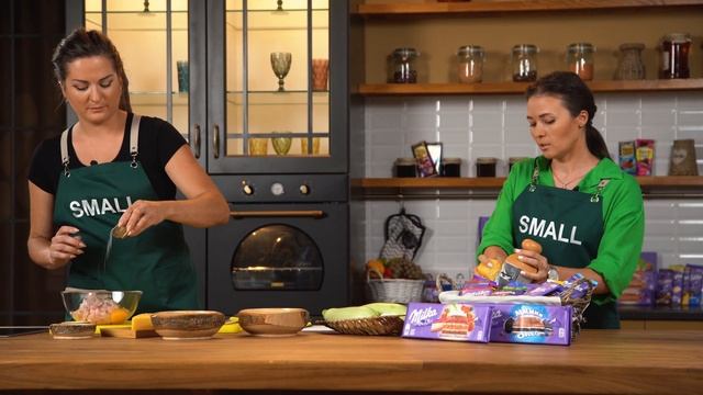 Запеканка из кабачков с курицей. Готовим вместе со SMALL смотреть онлайн
