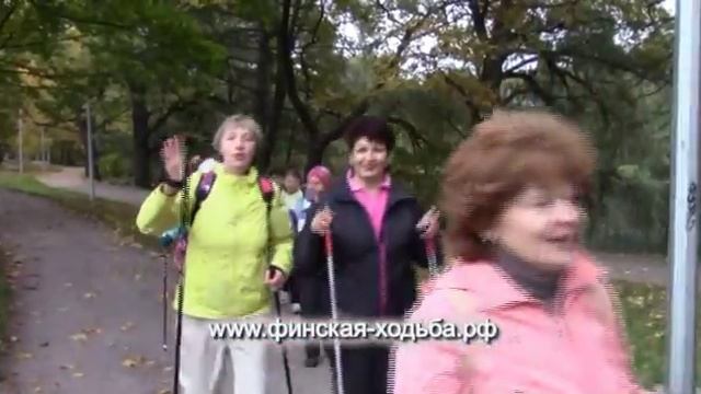 Чудная пора осень... Скандинавская ходьба на Елагином, Санкт-Петербург, 05 октября 2014 года. смотреть онлайн