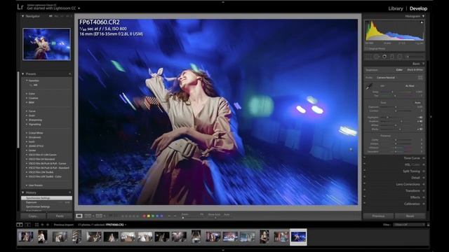 Быстрая обработка свадебных фотографий в Adobe Lightroom Photoshop смотреть онлайн