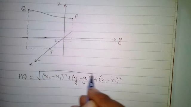Distance between two points in 3 dimensional space смотреть онлайн