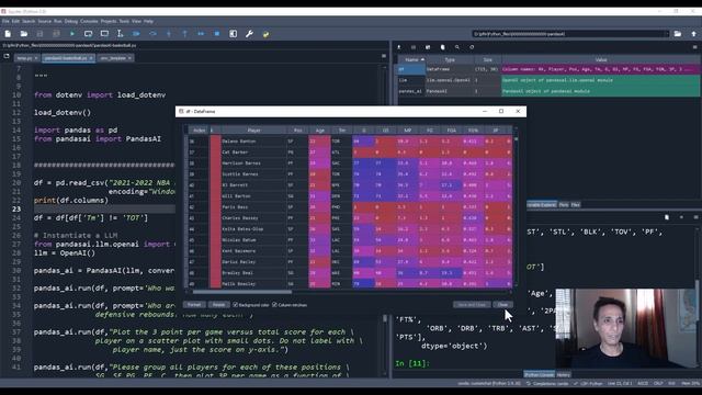 324 - Chat-based data analysis using openAI and pandasAI смотреть онлайн