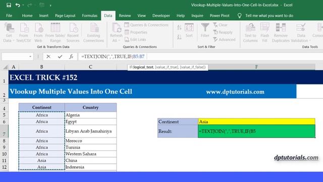 Vlookup Multiple Values Into One Cell In Excel (Simple Formula) смотреть онлайн