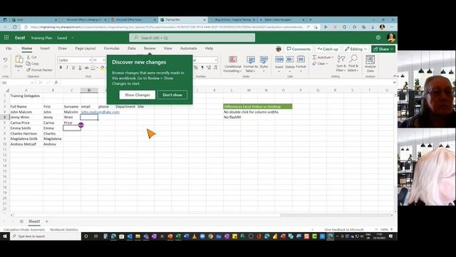 Microsoft Excel - Live Online Collaboration смотреть онлайн