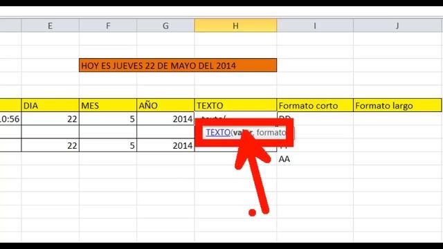 Excel 2010 Funciones de Fecha y hora смотреть онлайн