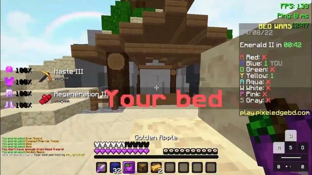 3 Best Packs For Minecraft Bedwars Which Will Improve Your FPS! (FPS BOOST PACK) смотреть онлайн