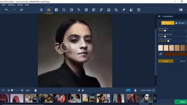 How to Colorize Black and White Photos In Movavi Photo Editor смотреть онлайн