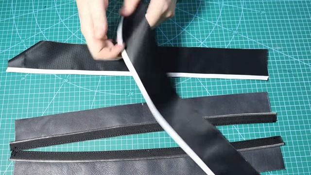 DIY LEATHER BRIEFCASE. ПОРТФЕЛЬ ИЗ МЯГКОЙ КОЖИ СВОИМИ РУКАМИ. PDF PATTERN (лекало доступно 1 час) смотреть онлайн