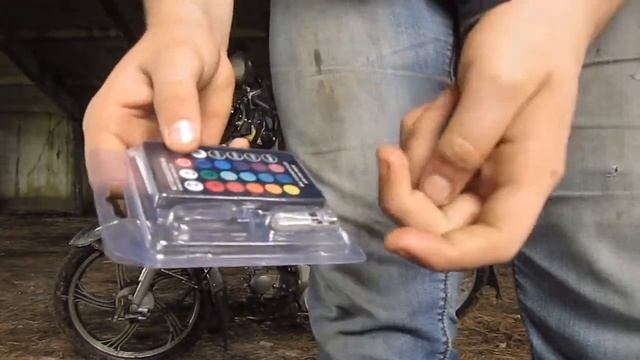 Поговорим: Перевод китайского мопеда на светодиодные лампы. смотреть онлайн