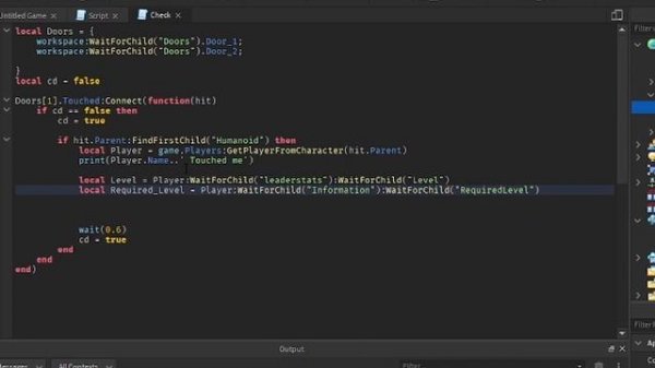 How to make Level Door system with DataStore I ROBLOX STUDIO