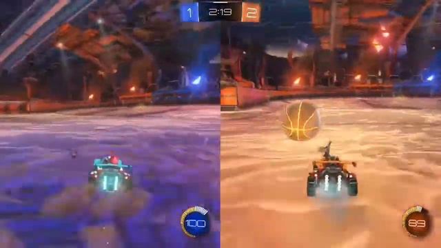 Rocket league - SPLIT SCREEN GAMEPLAY (XBOX ONE) #2 смотреть онлайн