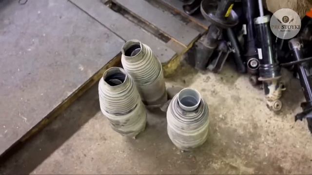 Правильный ремонт стоек амортизаторов (пневмостоек) Каен туарег. Стук подвески туарег нф фл