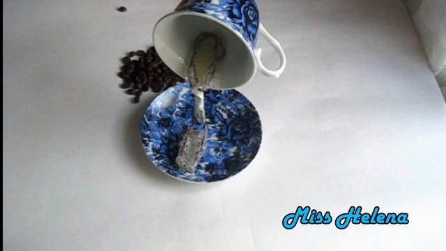 DIY / парящая чашка с кофе / Miss Helena смотреть онлайн