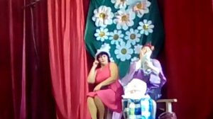 Сценка,,Городская и деревенская.