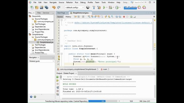 Runtime Input using Scanner class смотреть онлайн