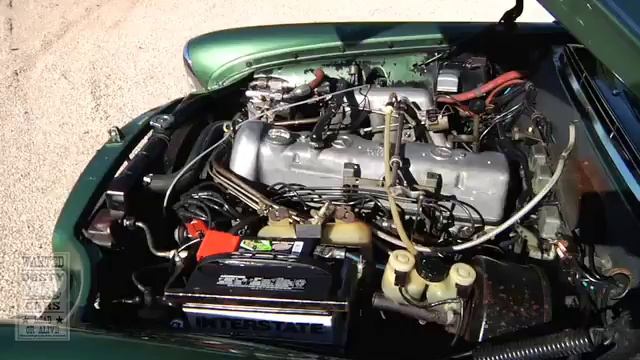 Mercedes-Benz 280SE Green смотреть онлайн