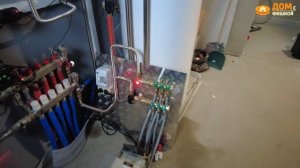 Криптокотел для отопления частного дома пример монтажа