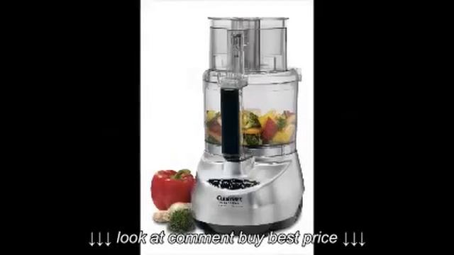 Cuisinart DLC 2011CHB Prep 11 Plus 11 Cup Food Processor, Brushed Stainless смотреть онлайн