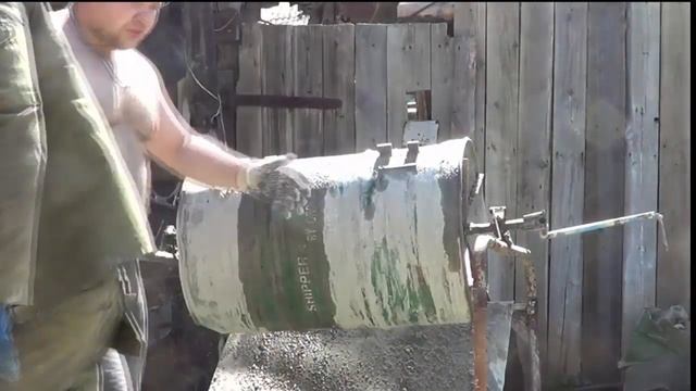 бетономешалка из бочки своими руками смотреть онлайн