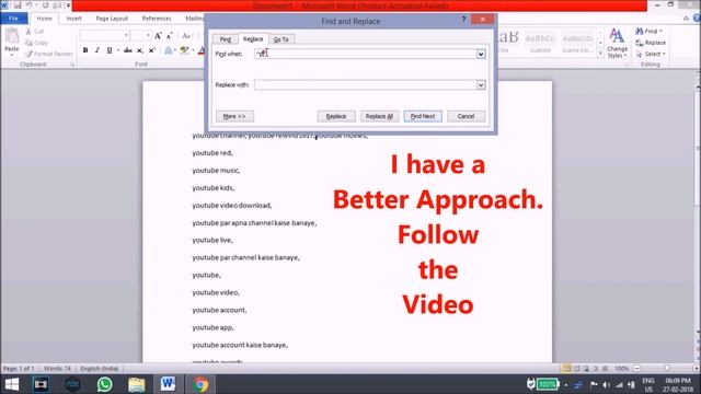 How to Remove All Line Breaks [Enter Space] at Once in Word смотреть онлайн