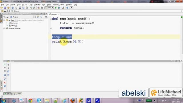Assign Function to Variable in Python смотреть онлайн