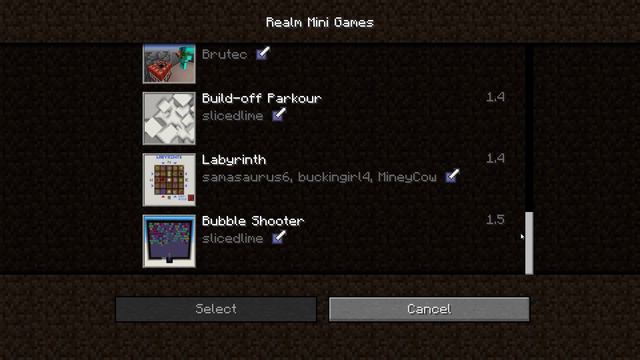 Bubble Shooter and Build-off Parkour are now Minecraft Realms Minigames! смотреть онлайн