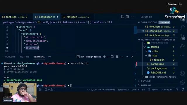 Design Tokens usando Style Dictionary смотреть онлайн