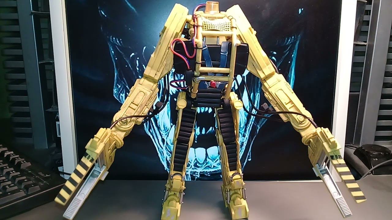 Review! 2015(9) Neca Power Loader P-5000 from Aliens Film! смотреть онлайн