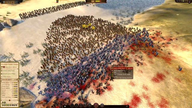 300 Dwarven Baruk Guard VS 3110 Goblin Army of Moria - Lord Of The Rings Battle смотреть онлайн