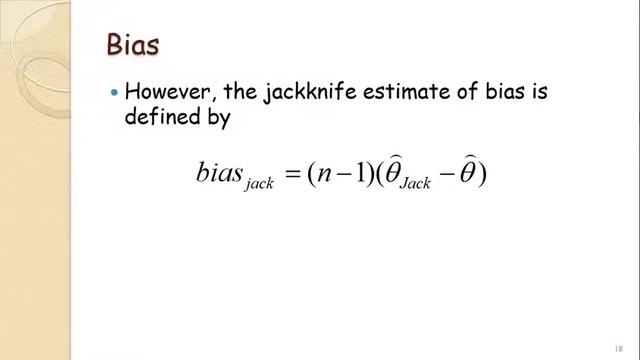 Jackknife estimation of parameters, SE, CI and bias with R codes || In Bengali смотреть онлайн