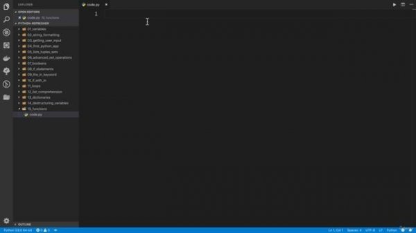 02 - A Full Python Refresher - 020 Functions in Python
