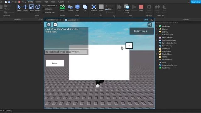 How To Make An OPEN/CLOSE GUI In ROBLOX STUDIO (2022) смотреть онлайн