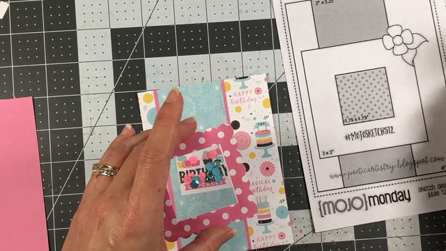 12 Cards | Echo Park | Magical Birthday Girl Collection | 6 X 6 Paper Pad