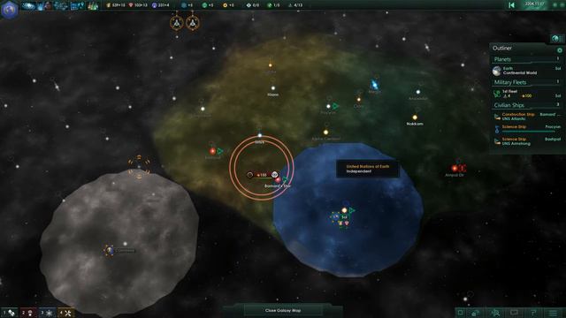 Let's Play: Stellaris - Humans -Part 2 - First Extra-Solar Exploration смотреть онлайн