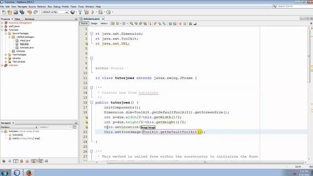 How to Set JFrame Icon in Java NetBeans in Tamil смотреть онлайн