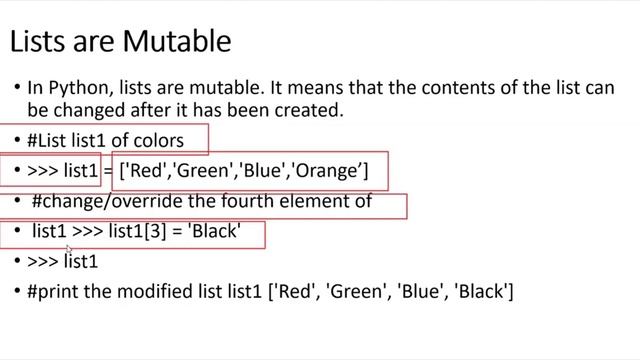 Modifying or updating list in python || lec-7.4 || Class 12 || Computer Science || смотреть онлайн