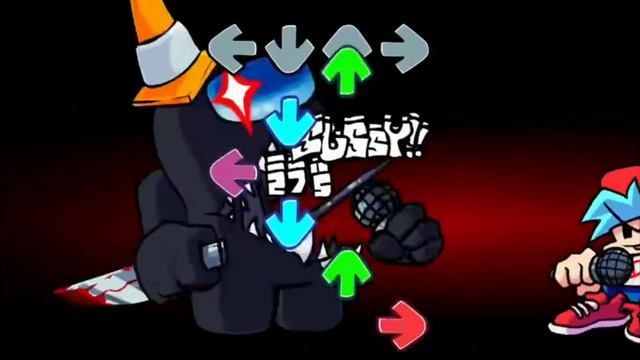 FNF Vs Black Impostor Full Song Fnf Among Us Mod #fnf #fnfmod