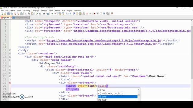 Cara Membuat Form Login HTML Menggunakan Bootstrap CSS - Membuat Halaman Login HTML BootStrap смотреть онлайн