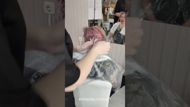 Отращиваем здоровый блонд #колористминск смотреть онлайн