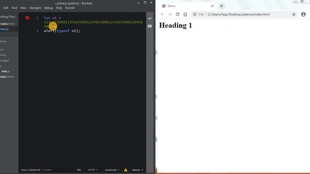 3 Javascript data types смотреть онлайн