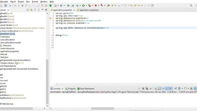 org.h2.jdbc.JdbcSQLSyntaxErrorException: / Table not found (this database is empty); SQL statement смотреть онлайн