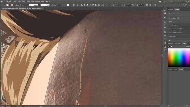 Vector Art | Vector Portrait | Cartoon Yourself - Adobe Illustrator Tutorials - APK Graphics