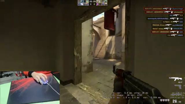 Logitech G102 LightSync Тест в CS GO! смотреть онлайн