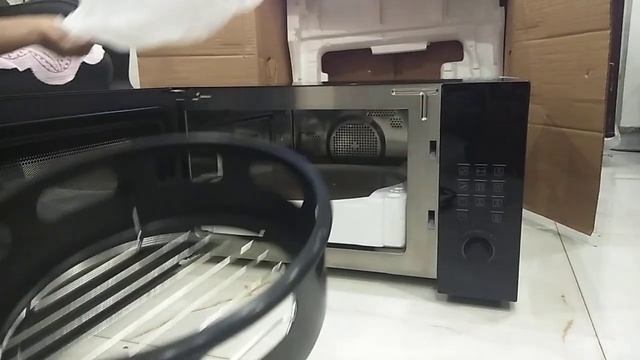 Unboxing |BOSCH | HMB55C463X |32 Litre| Microwave. смотреть онлайн