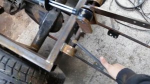 Минитрактор переломка с раздаткой от нивы, гидравлика