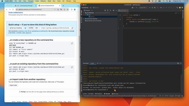 Mac için Git ve GitHub Kurulumu - Adım Adım Kılavuz #Mac #git #github #installation смотреть онлайн