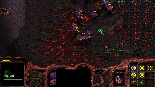 Starcraft Brood War Zerg Campaign (No commentary) Ep24- To Slay The Beast смотреть онлайн