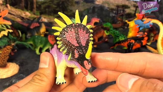 3D Dinosaur Puzzles Collection - T-Rex, Spinosaurus, Triceratops, Ankylosaurus, Sauropelta, Raptor смотреть онлайн