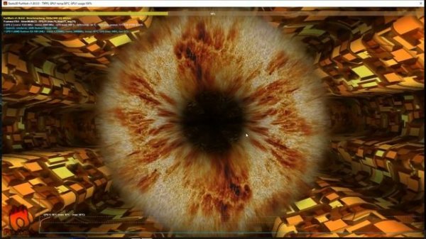 AMD RX 590 GME Sapphire NITRO+ Special Edition Furmark Gpu Stress Test #amd #gpu#graphics#gtx #test